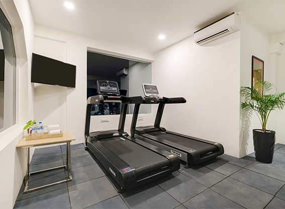 hotel with fitness centre in vijayawada mg road