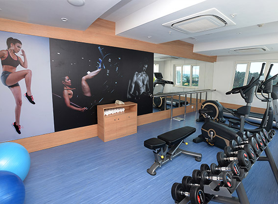 hotels with gym in Coimbatore