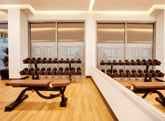 hotels in Jumeirah with fitness centre