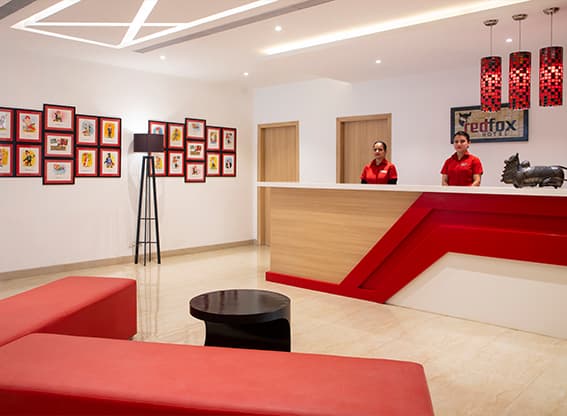 Red Fox Dehradun reception 
