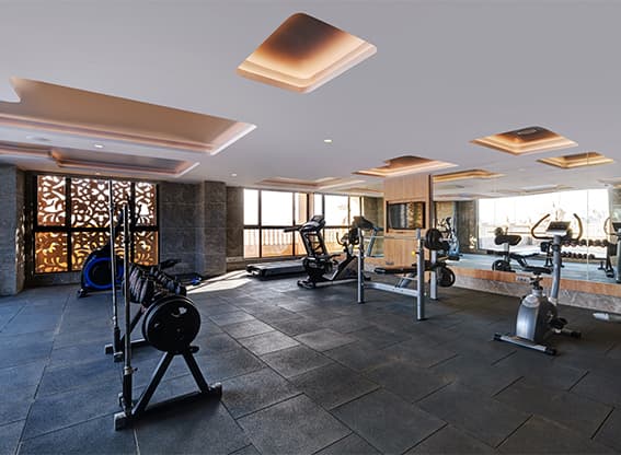 hotel near dwarkadhish temple with gym