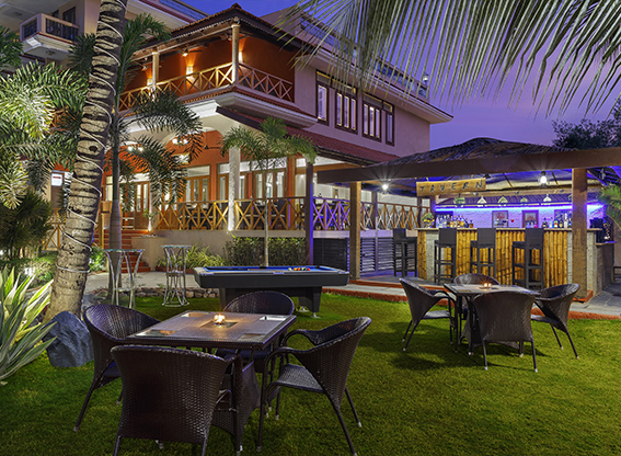 restaurant in baga beach
