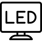 55-inch LED TV